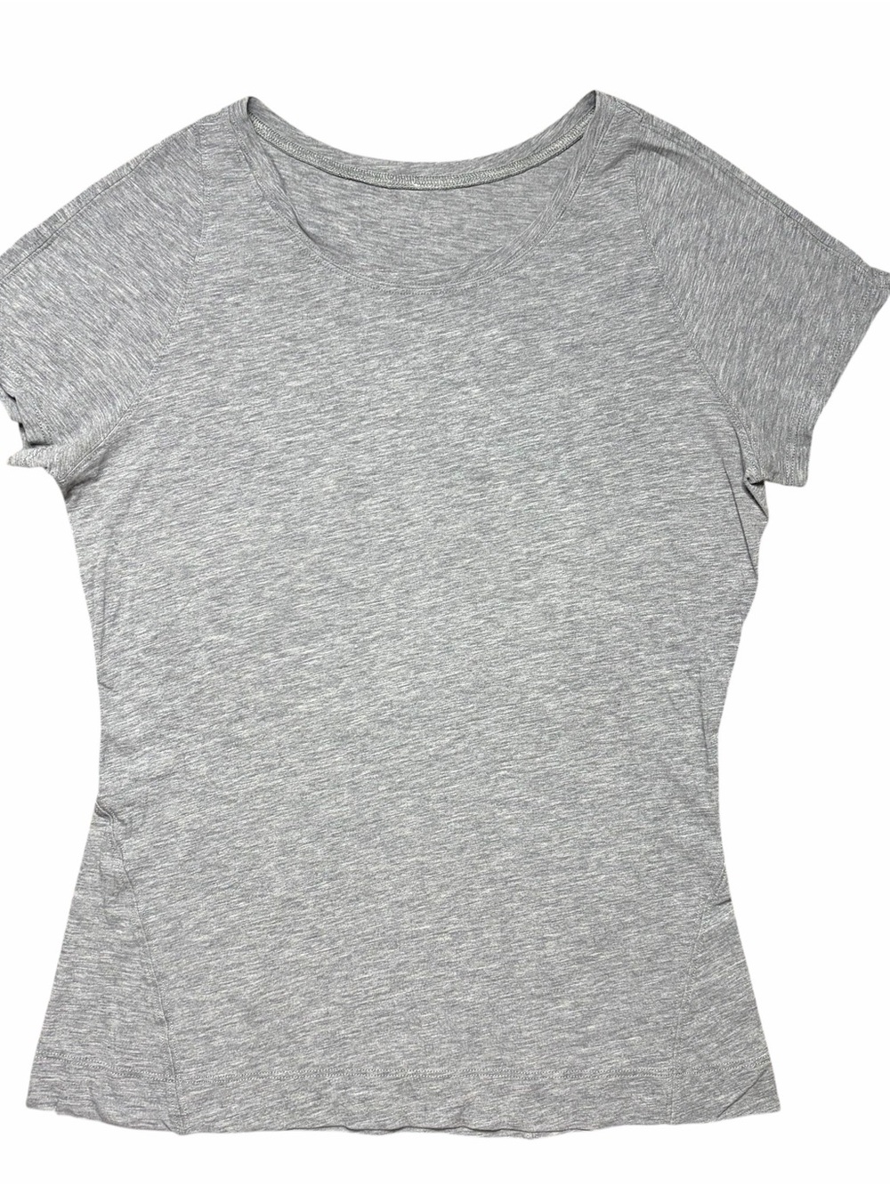Lululemon Women’s Gray Heather Short Sleeve TShirt Athletic Gym